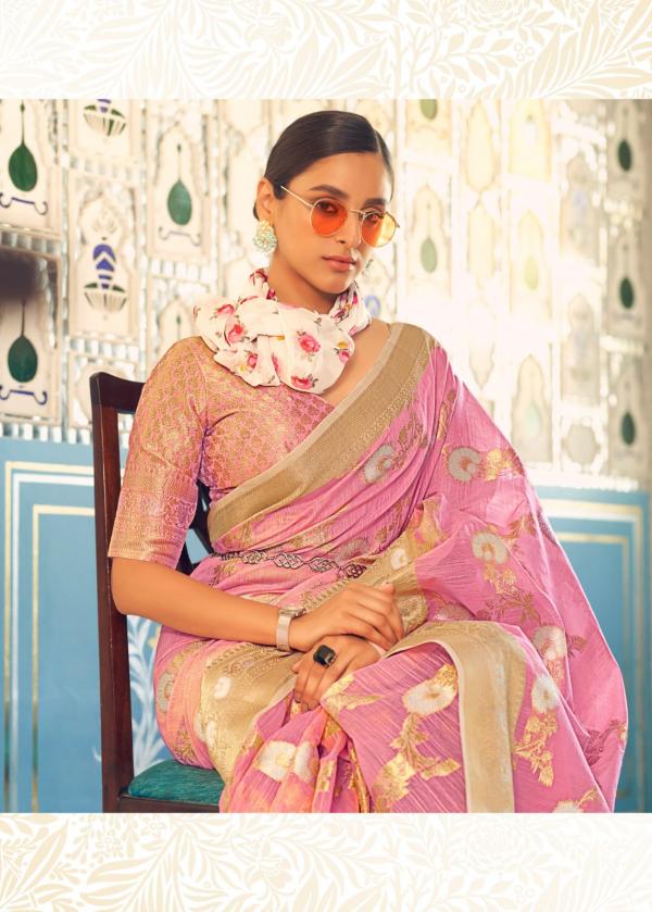 Rajpath Allin Linen Festive Wear Weaving Saree Collection